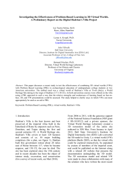 Investigating the Effectiveness of Problem