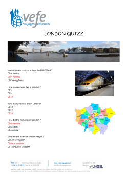 2010-London quizz _2 - Coll&egrave;ge Henri Wallon
