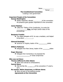 The Constitutional Convention