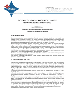 01 Enterotoxaemia ELISA Kit - LiStarFish