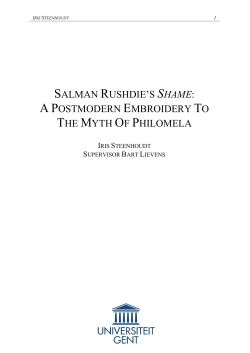 shame - Ghent University Library