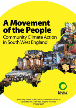 South West climate survey complete report