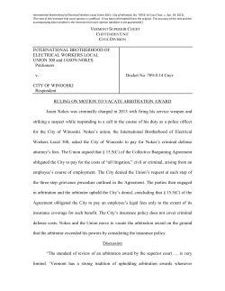 International Brotherhood of Electrical Workers