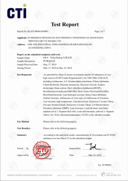 - Evergreen (HK) PCB Ltd. index