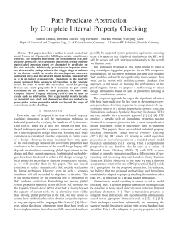 Path Predicate Abstraction by Complete Interval Property Checking