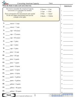 Converting American Capacity