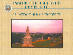 inside the bellevue cemetery