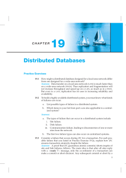 Distributed Databases