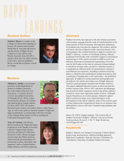 Happy Landings - Purdue e-Pubs