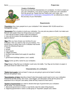 Create a Civilization