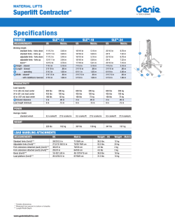 Genie SLC 18, 24
