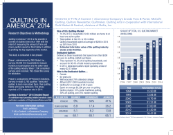 quilting in america&trade; 2014