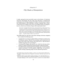 Fifty Shades of Manipulation