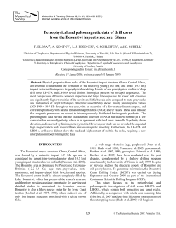 Petrophysical and paleomagnetic data of drill cores from the