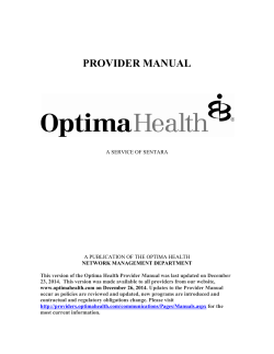 Claim Payment Reconsiderations