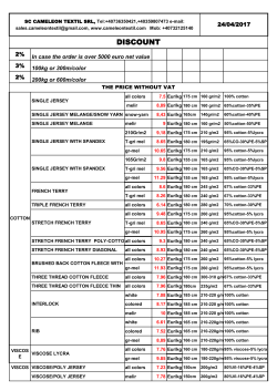 discount - Cameleon Textil