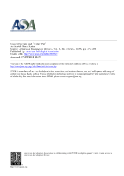 Class Structure and "Total War" - The New School History Project