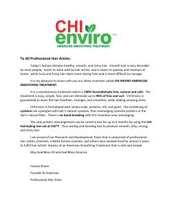 CHI Enviro Smoothing System