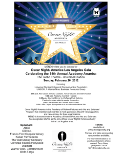 Oscar Night&reg; America Los Angeles Gala