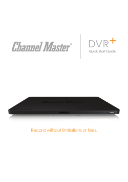 207811_DVR+ QSG_EngSpanFrench
