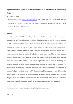 A portable electronic system for in