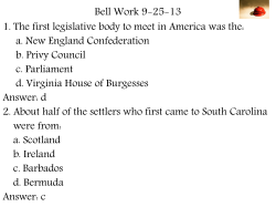 Bell Work 9-25-13