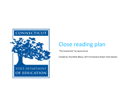 9/10 - Connecticut Core Standards