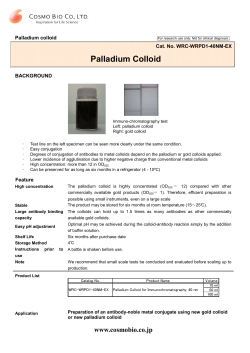 Palladium Colloid