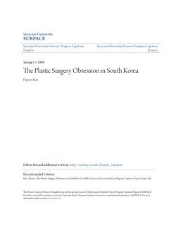 The Plastic Surgery Obsession in South Korea - SUrface