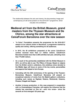 Medieval art from the British Museum, grand masters from the