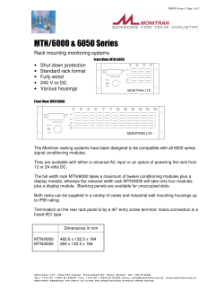 MTN/6000 - Monitran