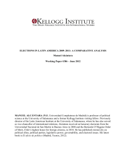 Elections in Latin America 2009&ndash;2011