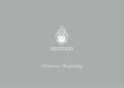 Corporate Hospitality