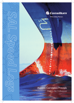 Sal Speed Log brochure