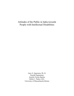 attitudes of the public in india towards individuals