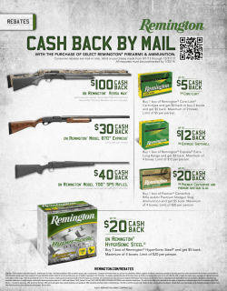 cash back by mail