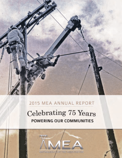 2015 - Matanuska Electric Association