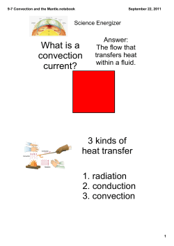 9-7 Convection and the Mantle.notebook