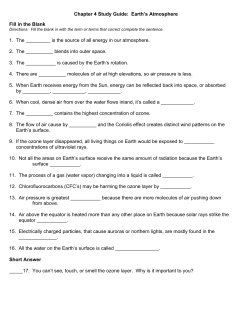 Chapter 4 Study Guide