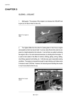 Chapter 5 ................ Gliding