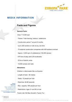 Facts and Figures - Europa-Park