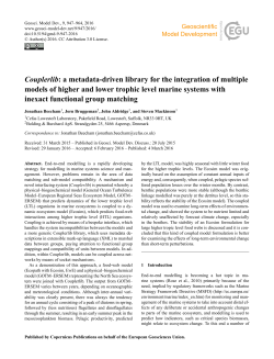 Couplerlib: a metadata-driven library for the integration of multiple