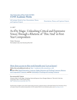 - CUNY Academic Works - The City University of New York