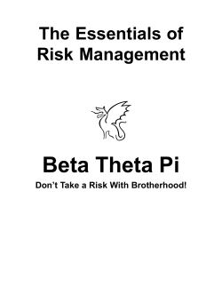 beta theta pi risk management policy