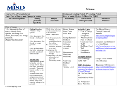 Science - Mansfield ISD