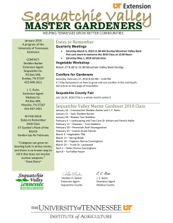 2010 - University of Tennessee Extension