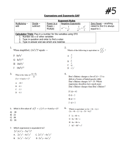 1 1 1 a a a a = = 5 x y + 2 6 x y x y -
