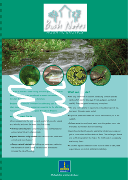 BCC7778 Aquatic Fact Sheet.indd