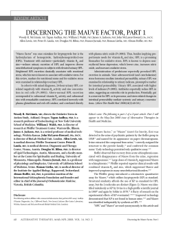 Mauve Factor - Hearing Voices Network Aotearoa NZ