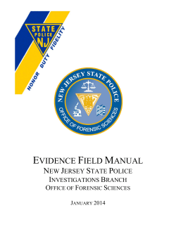 evidence field manual